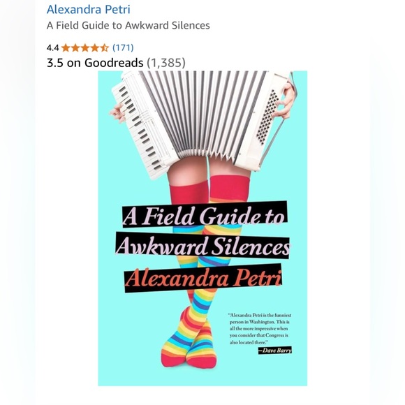 A Field Guide to Awkward Silences by Alexandra Petri (hardcover) - Picture 2 of 10